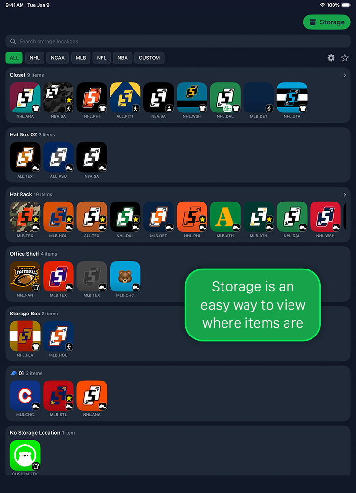 FanStatFit iPad Storage